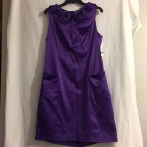 Purple dress with pockets!